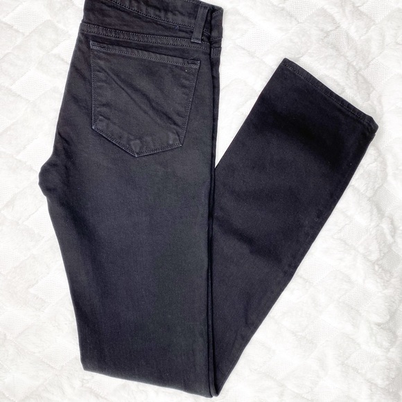 J Brand Denim - J BRAND black cigarette leg jeans.